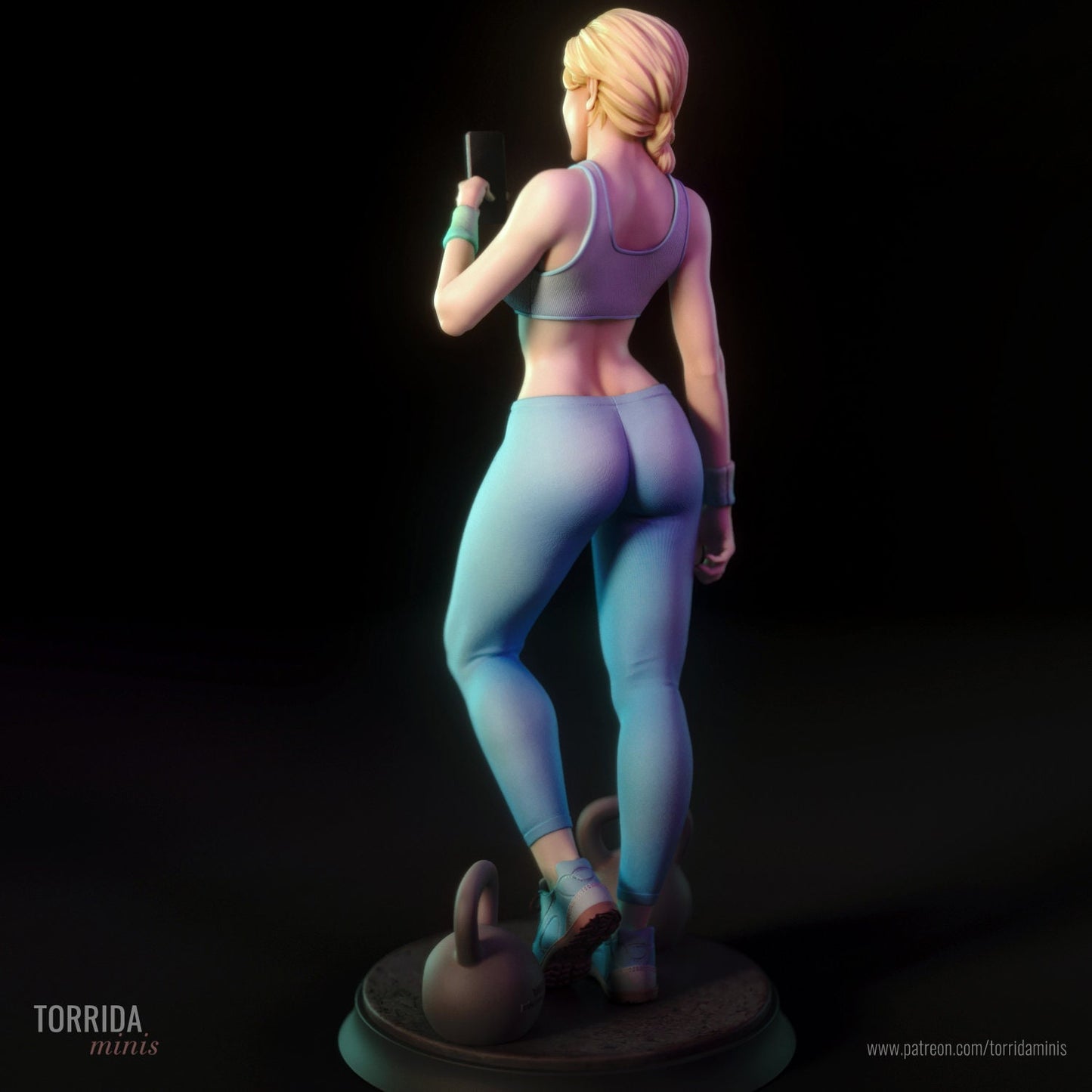 Ashley Gym Girl by Torrida Miniatures