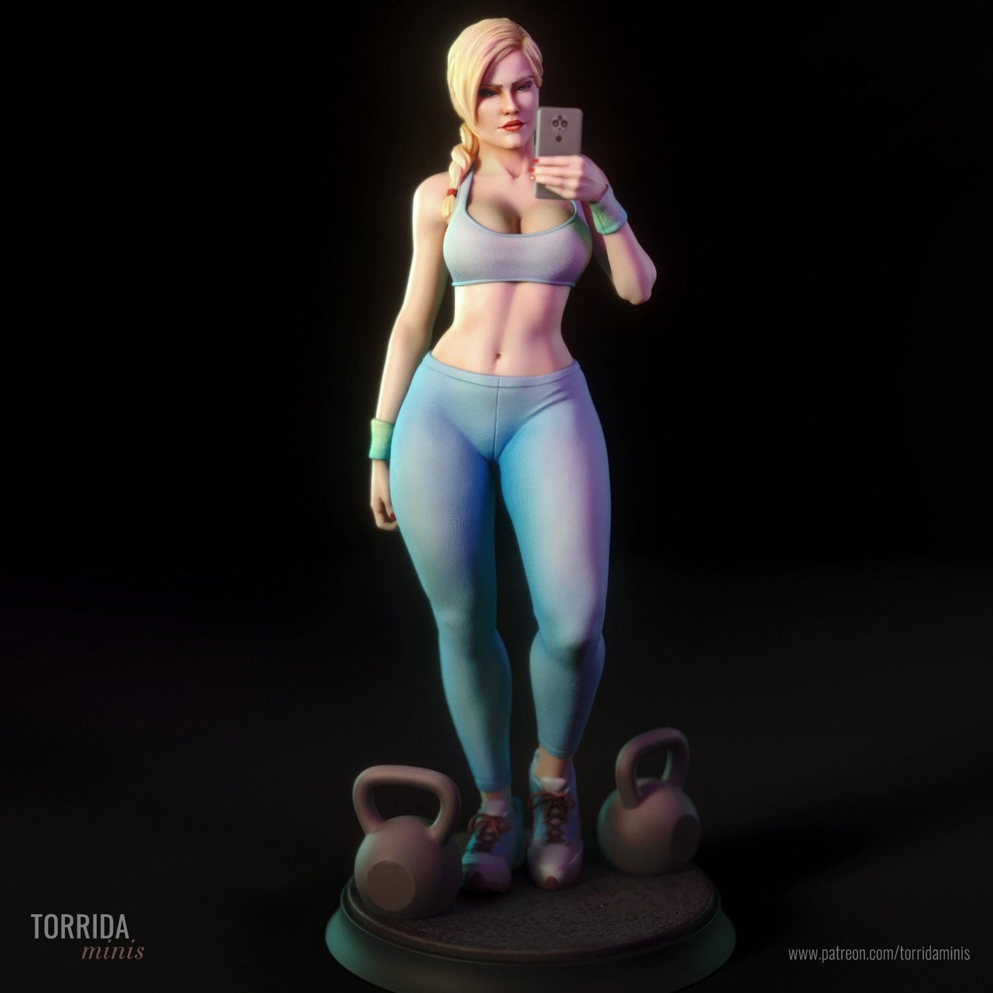 Ashley Gym Girl by Torrida Miniatures