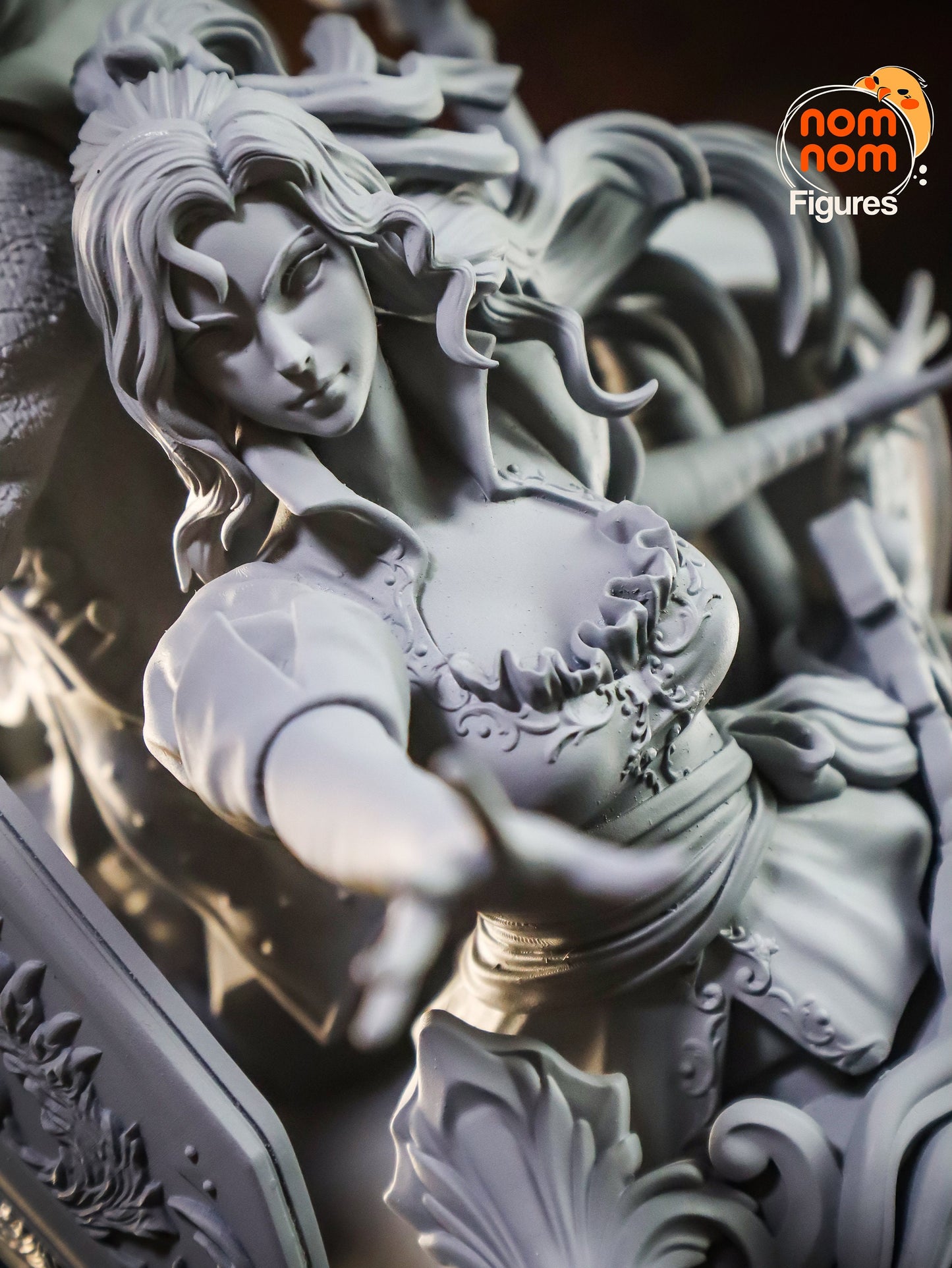 Alucard & Maria Statue Bust by Nomnom Figures