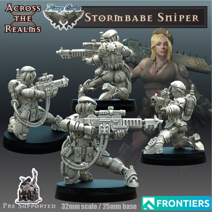 Stormbabes by Across the Realms Miniatures