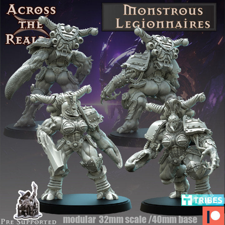 Monstress Legionaries of Excess by Across the Realms Miniatures