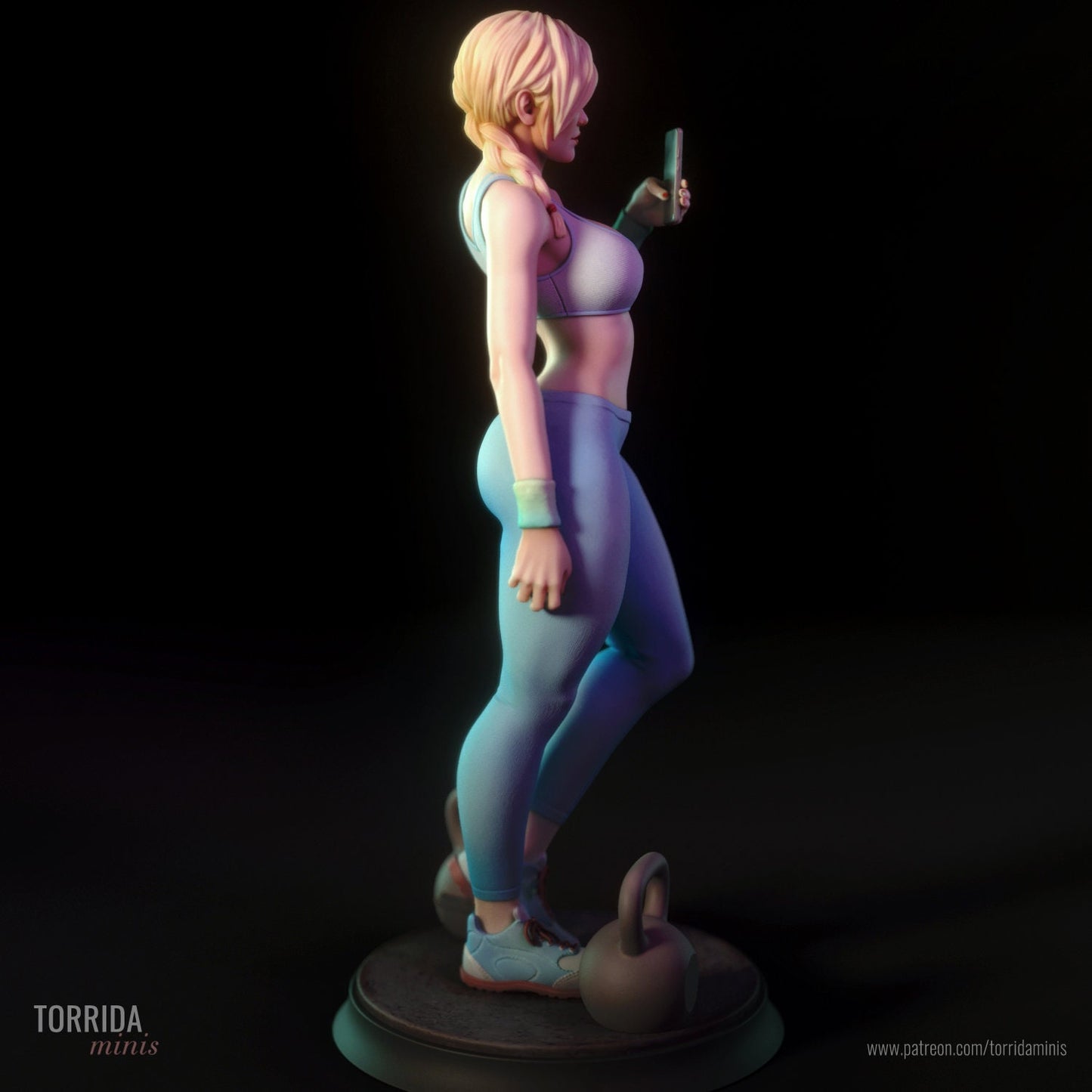 Ashley Gym Girl by Torrida Miniatures