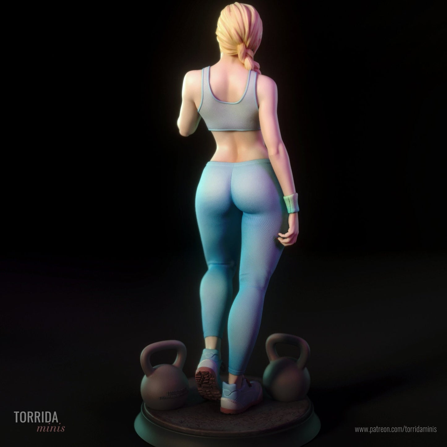 Ashley Gym Girl by Torrida Miniatures