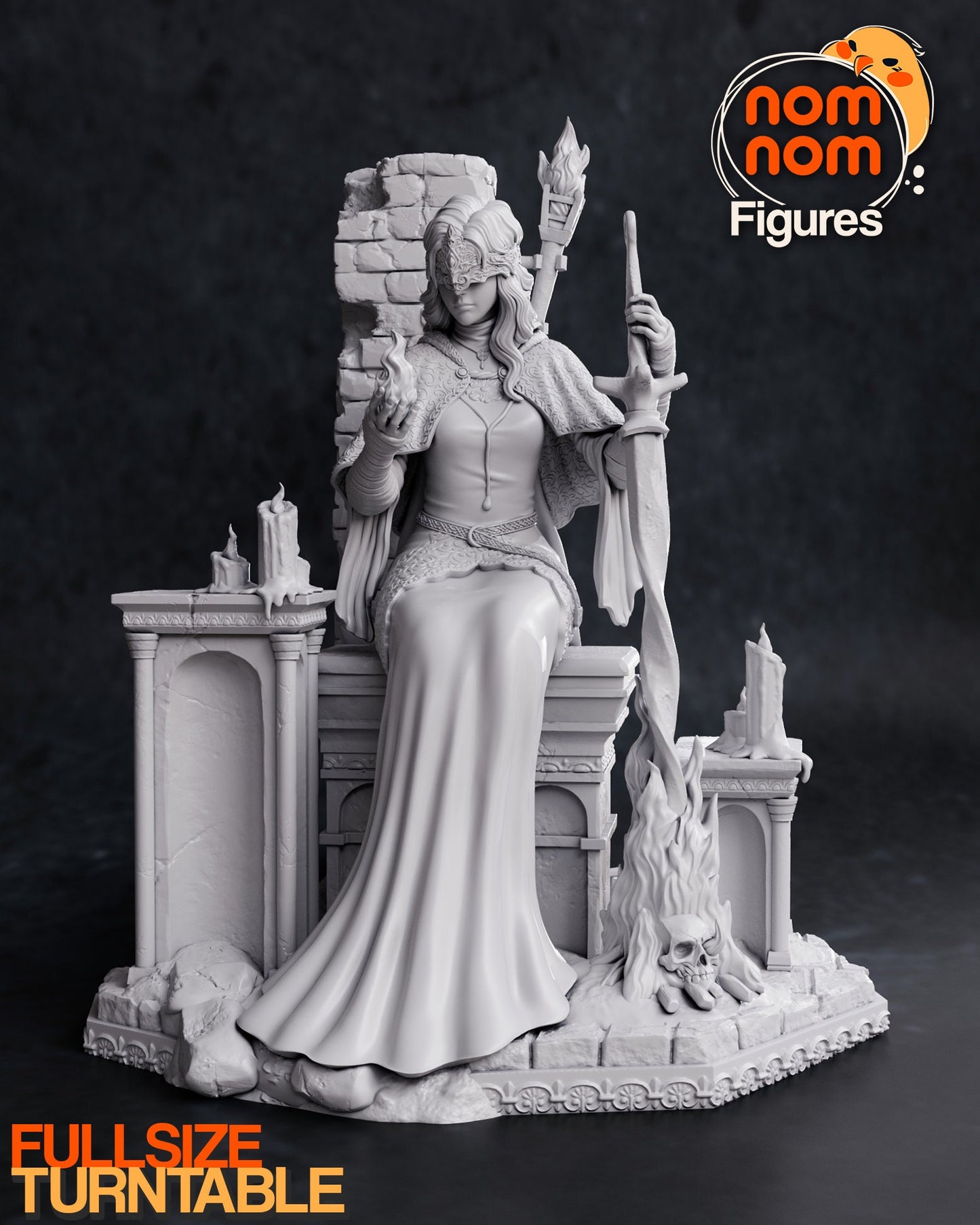 Firekeeper Statue Model Kit by Nomnom Figures