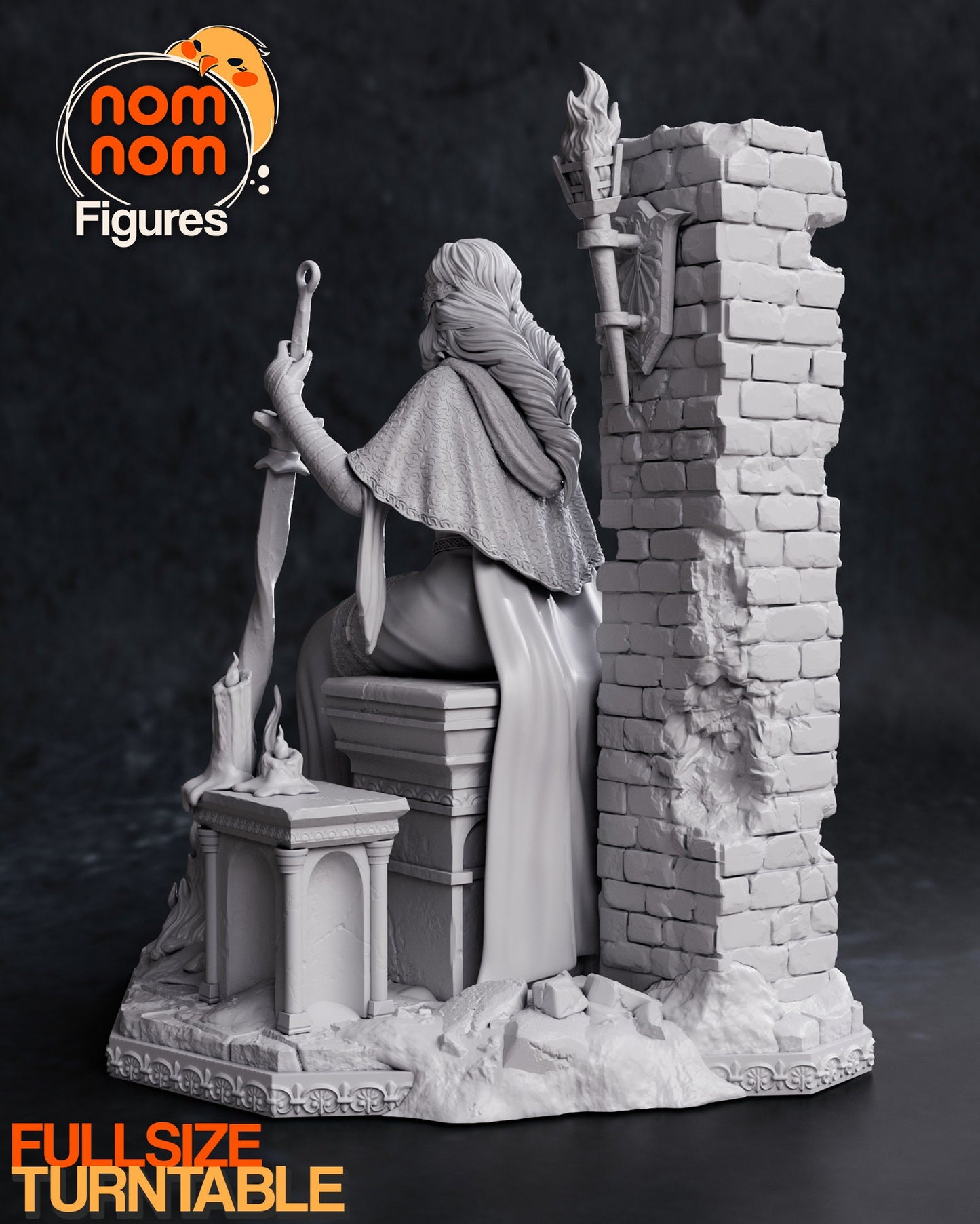 Firekeeper Statue Model Kit by Nomnom Figures