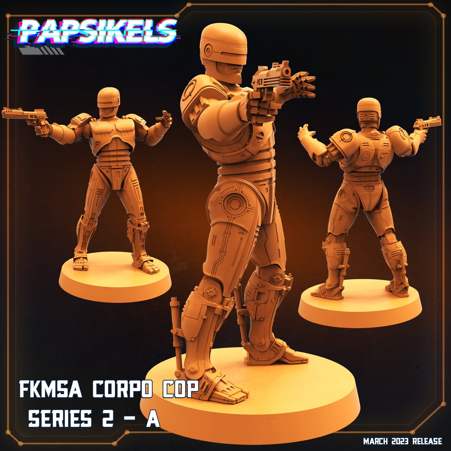 Corp Cops Vol. 1 by Papsikels Miniatures