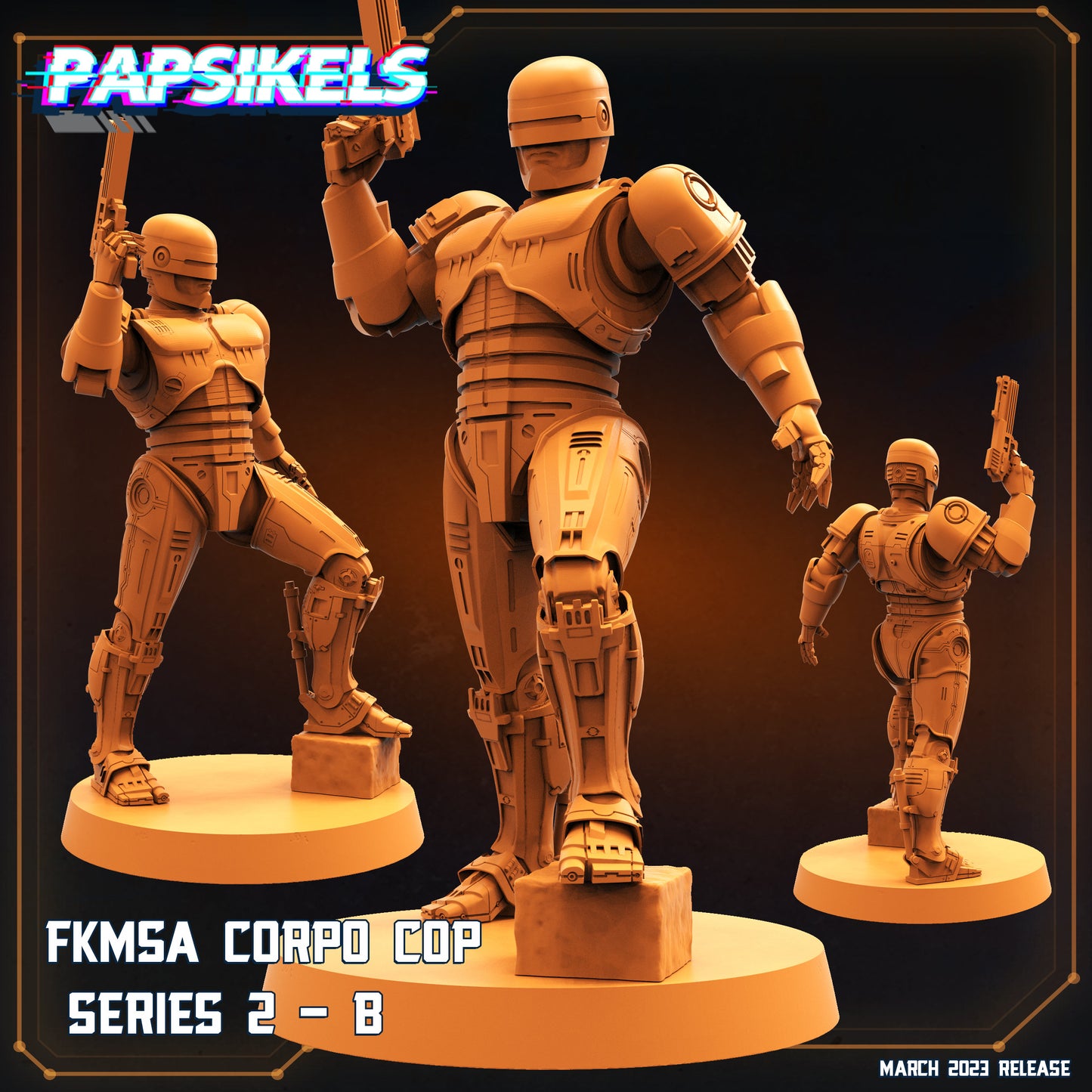 Corp Cops Vol. 1 by Papsikels Miniatures