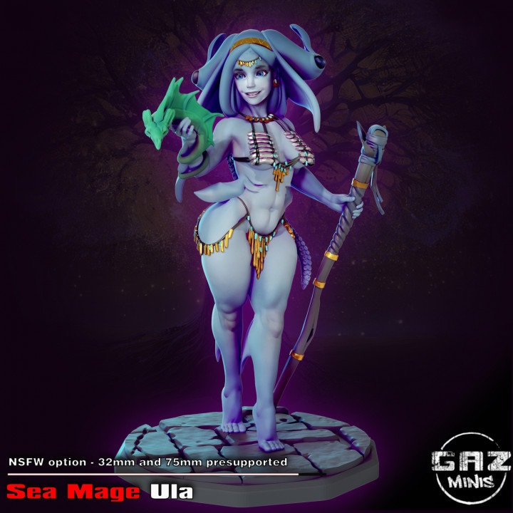 Sea Mage Ula by Gaz Minis