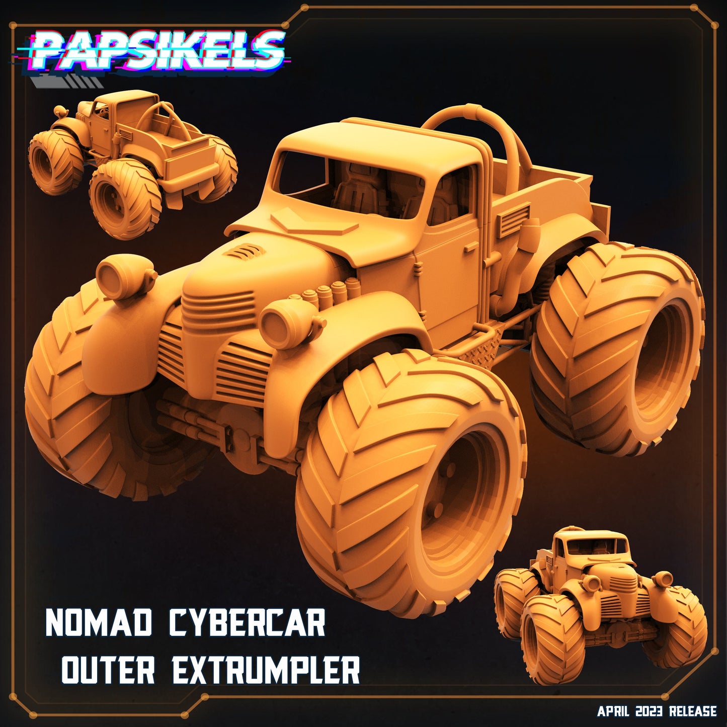 War Dudes Cyber Cars by Papsikels Miniatures