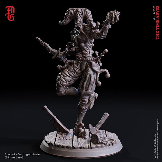 Deranged Jester from "Time Abyss" by Flesh of Gods Miniatures