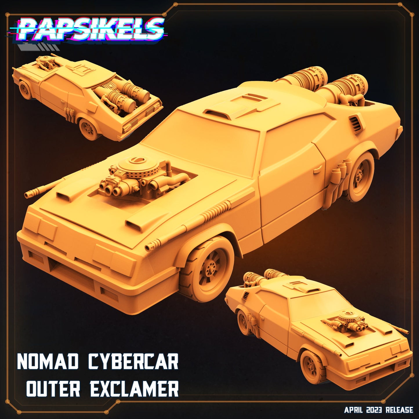 War Dudes Cyber Cars by Papsikels Miniatures