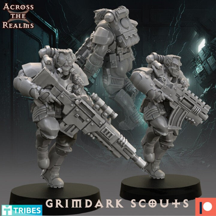 Grimdark Scouts by Across the Realms Miniatures