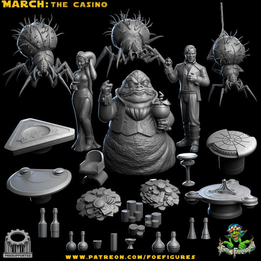 The Space Casino by Foe Figures Miniatures