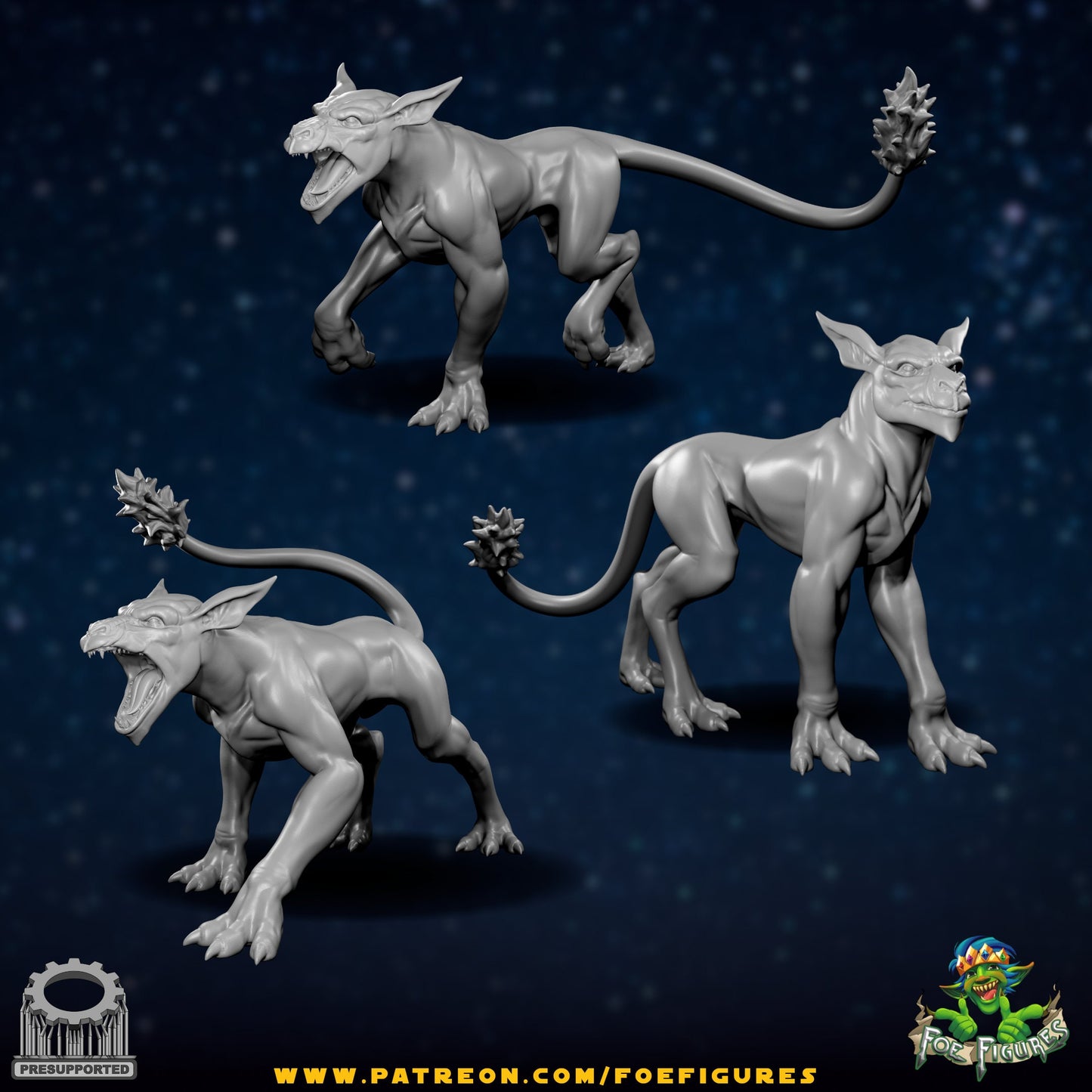 Pigmen and Creatures by Foe Figures Miniatures