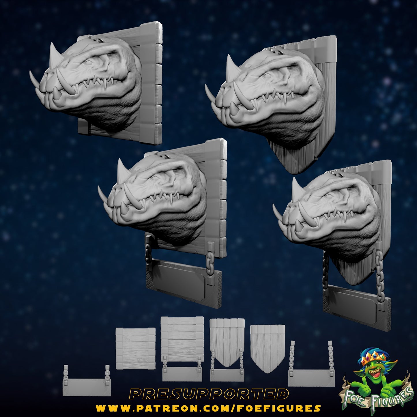 Alien Trophies by Foe Figures Miniatures