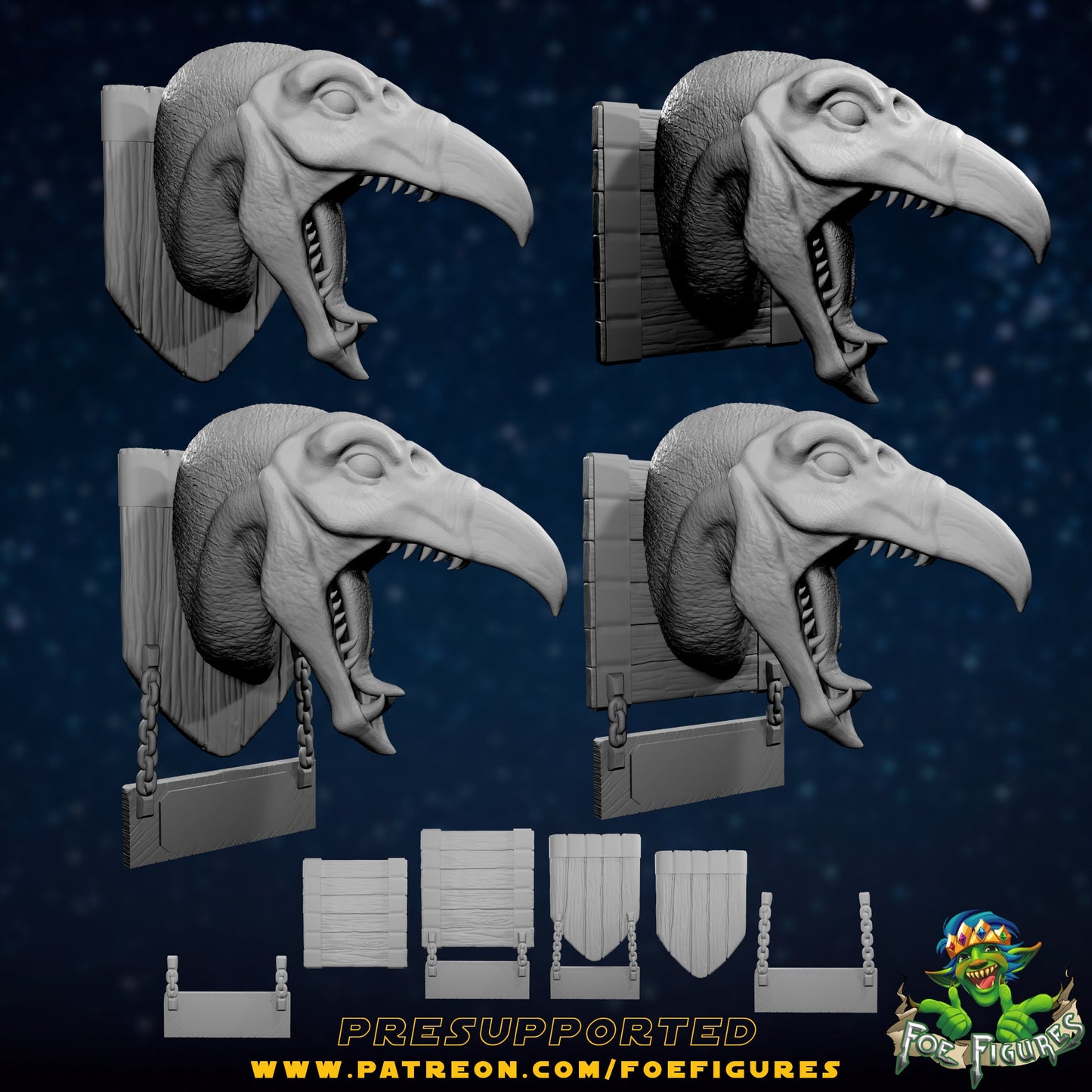 Alien Trophies by Foe Figures Miniatures