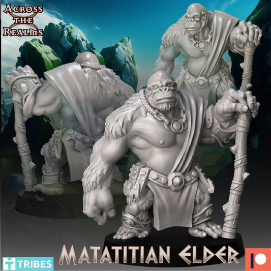 Gorilla Elder by Across The Realms Miniatures