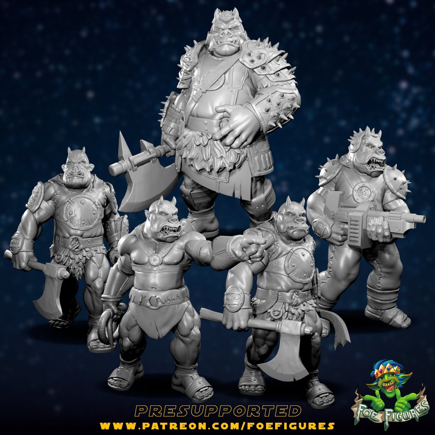 Pigmen and Creatures by Foe Figures Miniatures