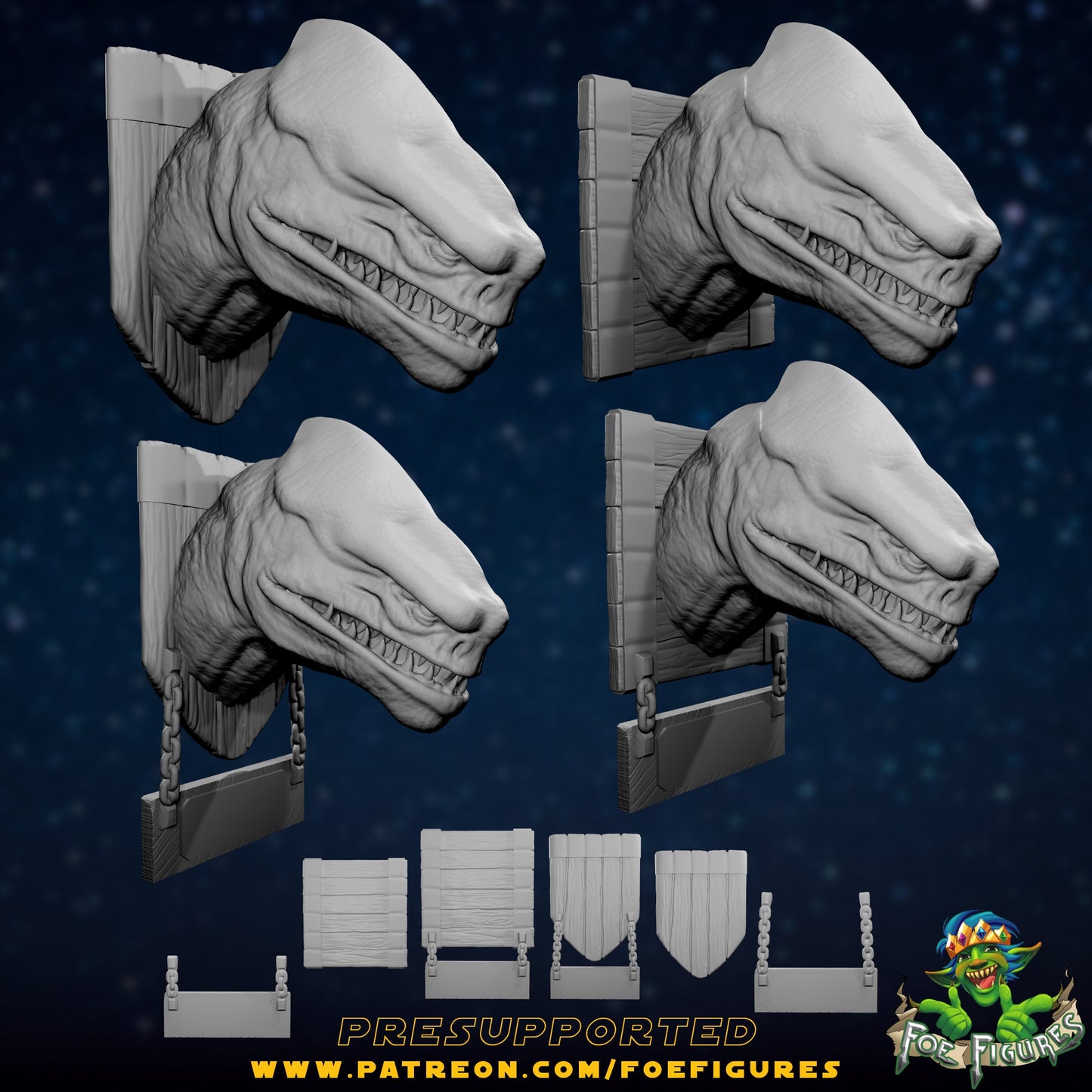 Alien Trophies by Foe Figures Miniatures