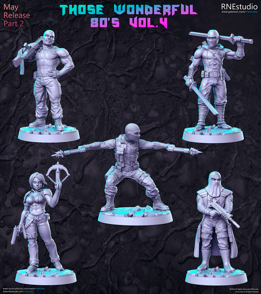 Those Wonderful 80's Vol. 4 by RN Estudio Miniatures