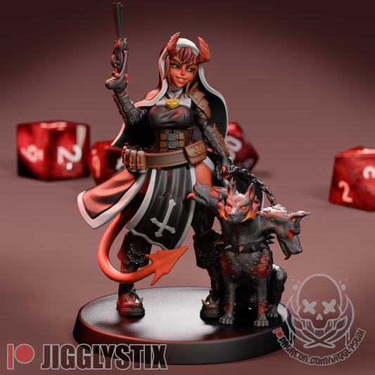 Demon Nuns by Jigglystix Pin Up Factory Miniatures