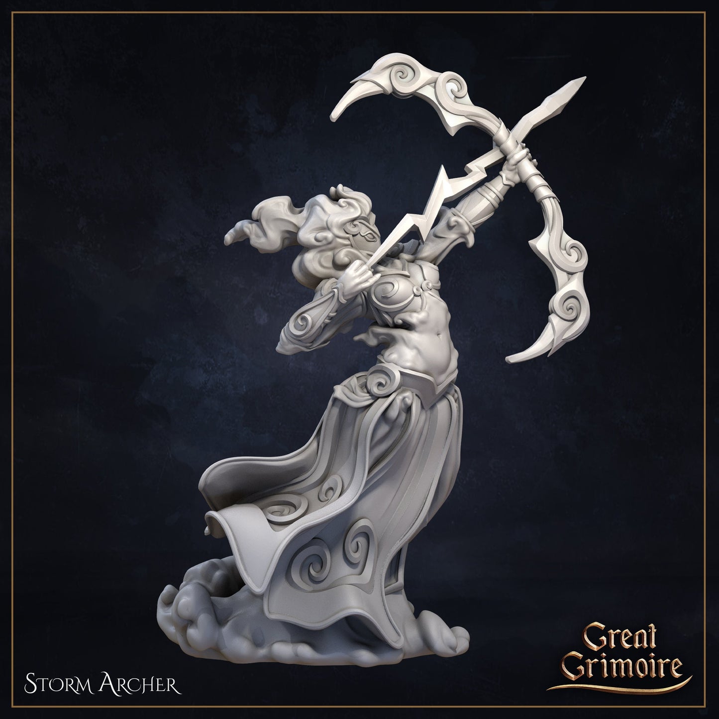 Storm Spirits from "Elemental Awakening" by Great Grimoire Miniatures