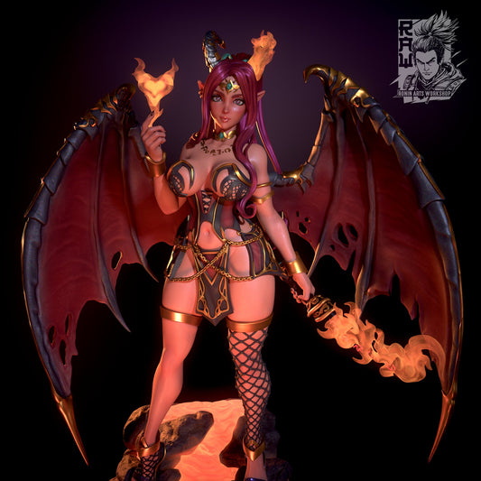 Voxlynn Bliss Statue Model Kit by Ronin Arts Factory Miniatures