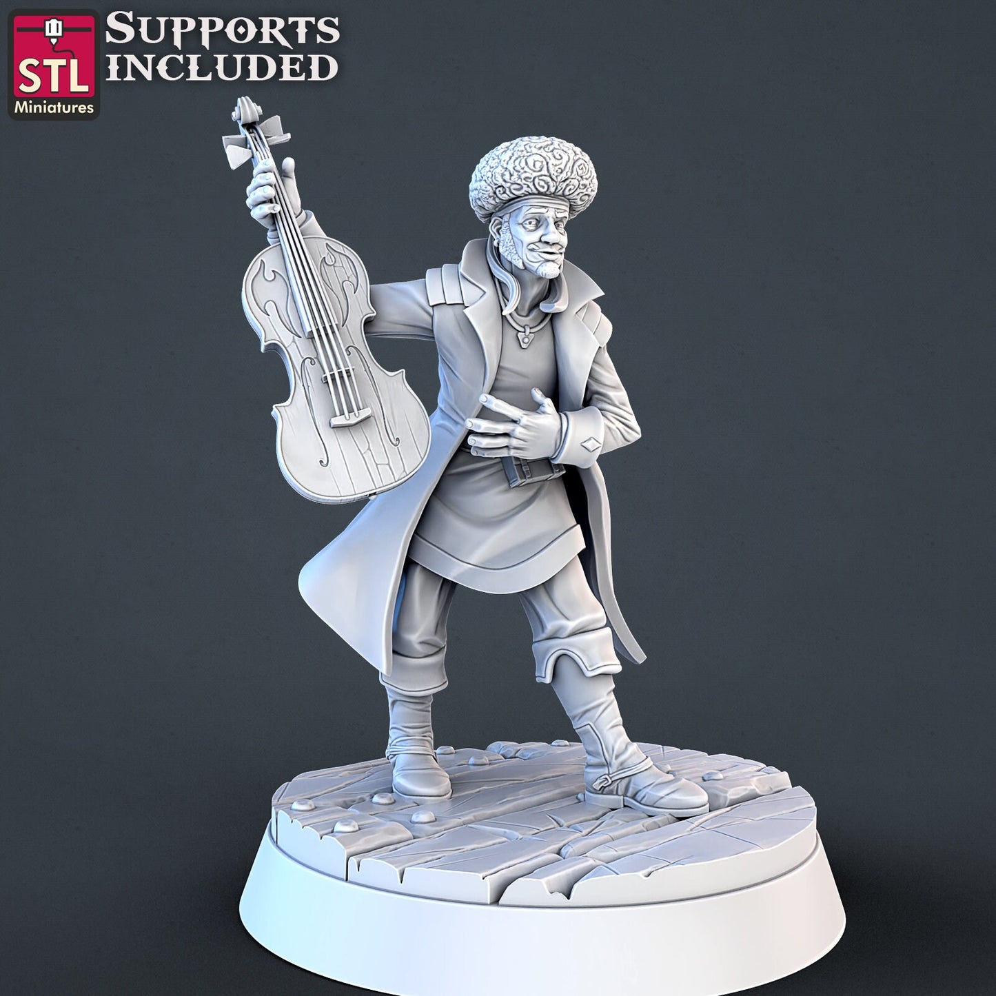 Music Store Vendor by STL Miniatures