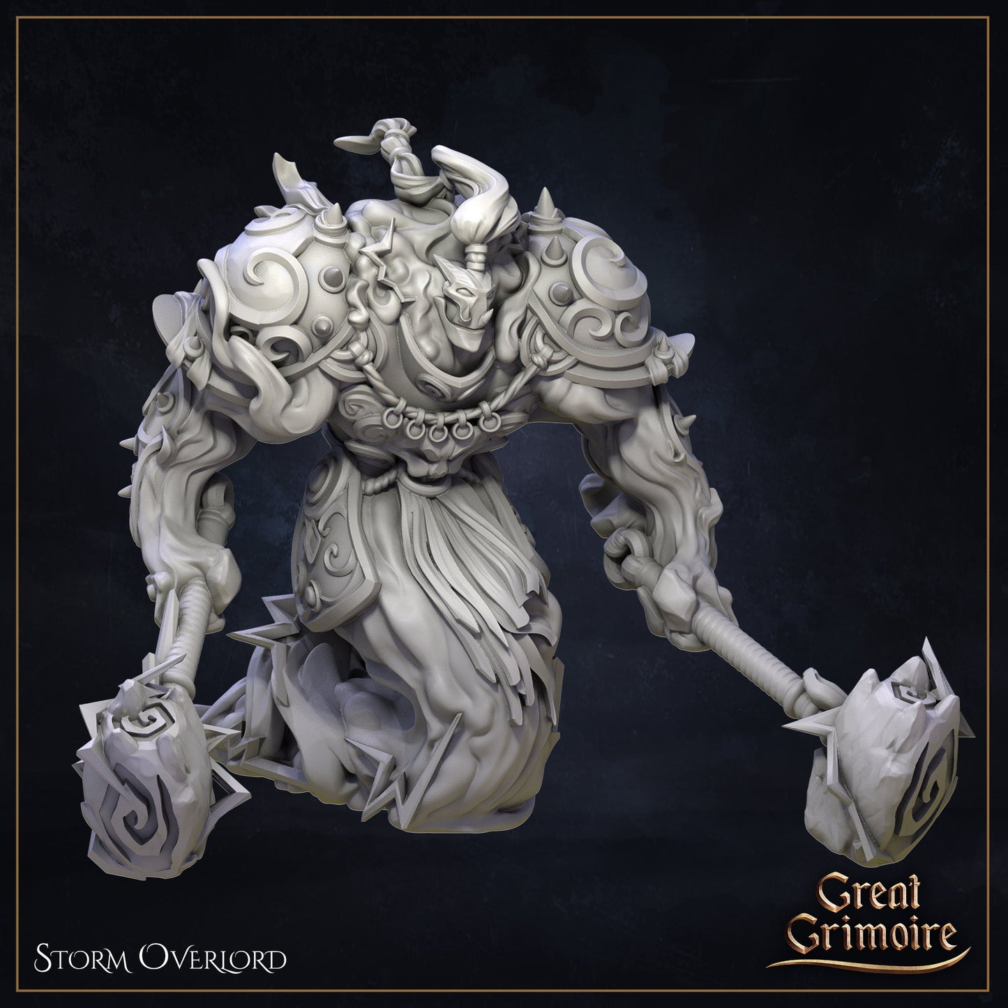 Storm Spirits from "Elemental Awakening" by Great Grimoire Miniatures