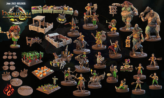 Hobbitdale Vol.1 by Crippled God Foundry Miniatures