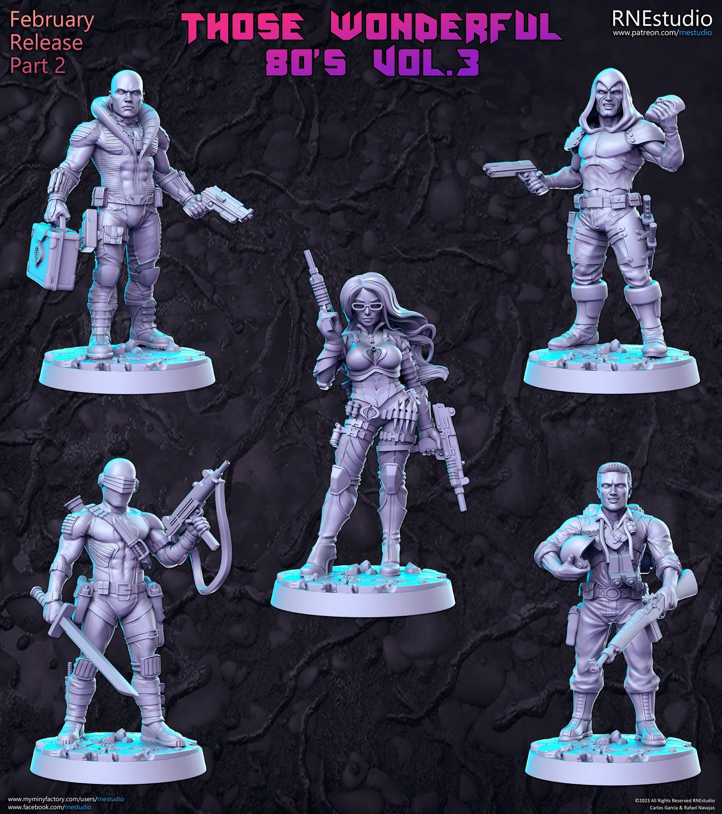 Those Wonderful 80s Vol 3 by RN Estudio Miniatures