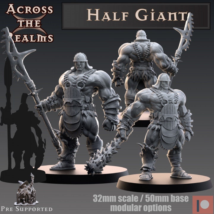 Half Giant from Dunes of the Dark Star by Across the Realms Miniatures