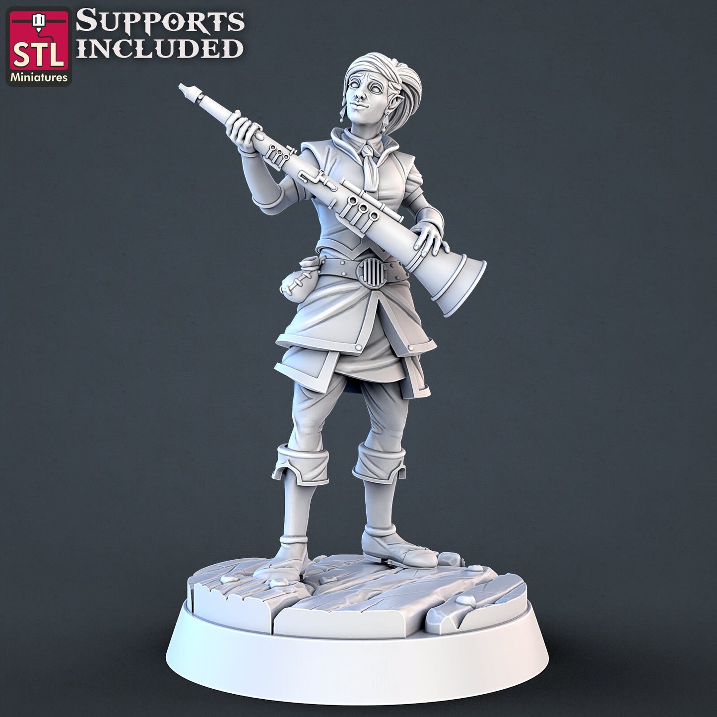 Music Store Vendor by STL Miniatures