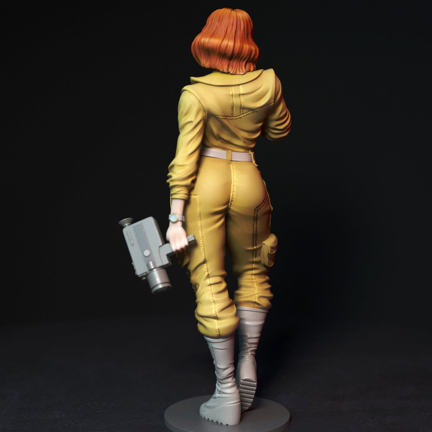 April News Reporter Statue Model Kit by Torrida Minis Miniatures