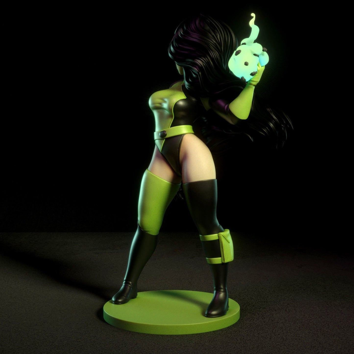 Shego Statue Model Kit by Torrida Minis Miniatures