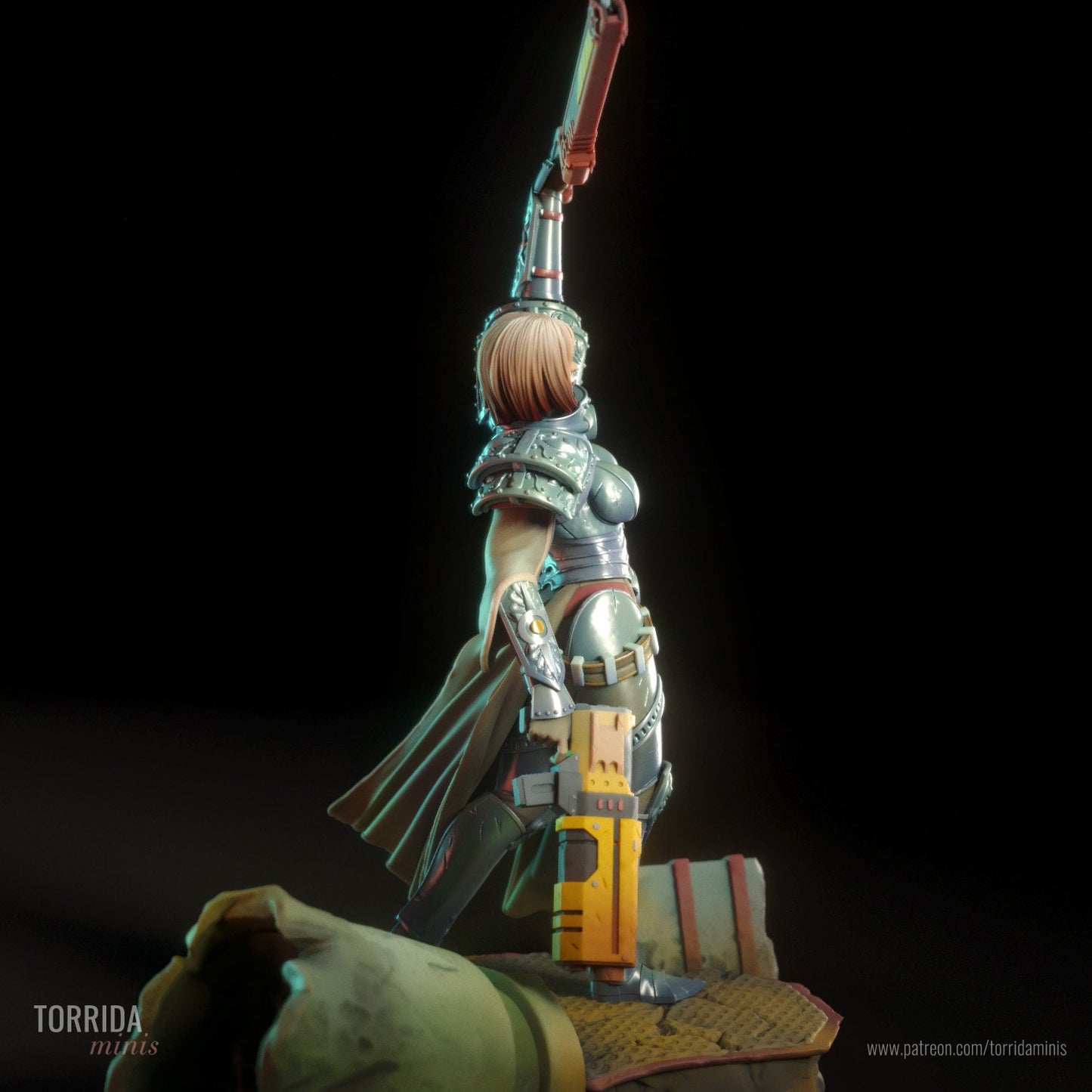 Sister of Purity Statue Model Kit by Torrida Minis Miniatures