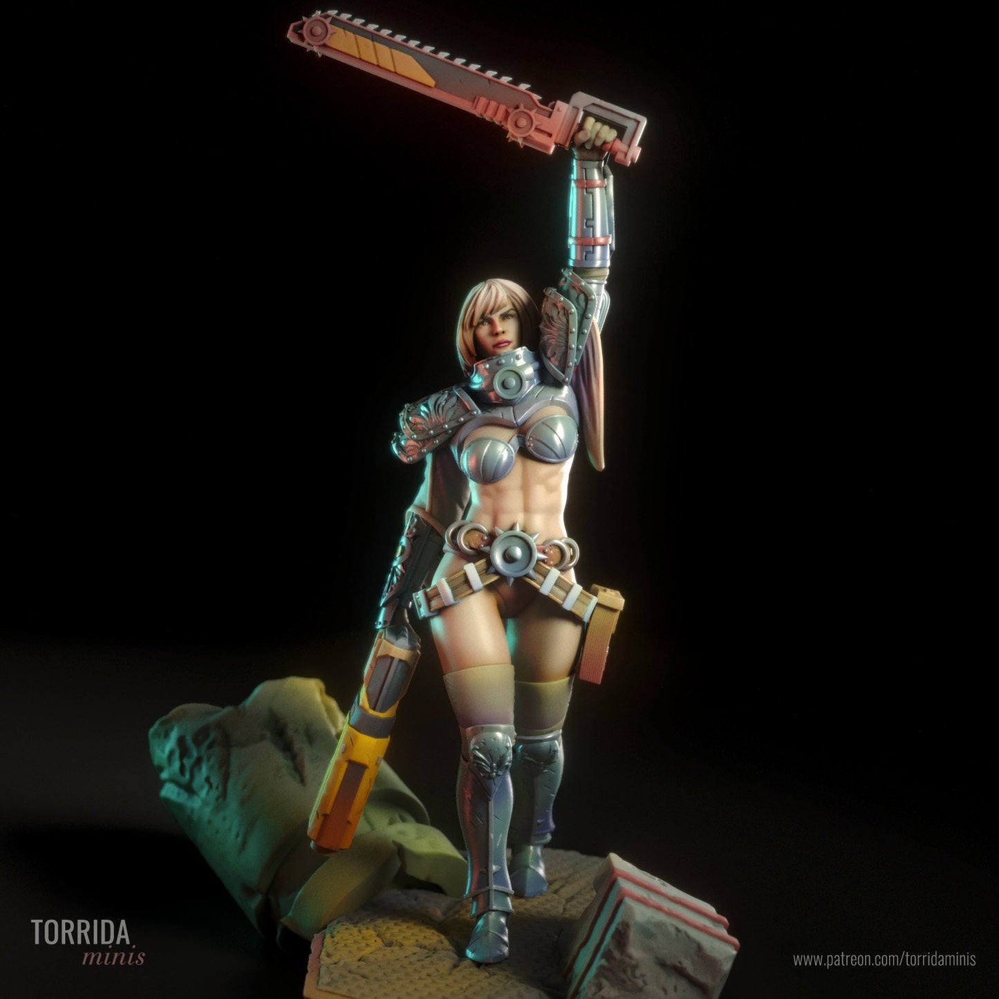 Sister of Purity Statue Model Kit by Torrida Minis Miniatures