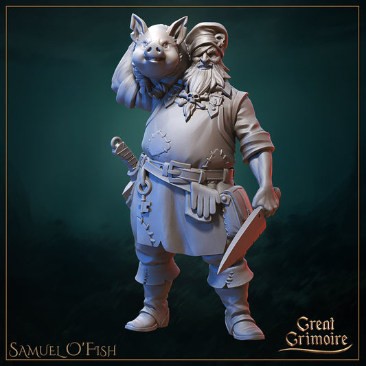 Samuel O Fish from "Gathering Storm" by Great Grimoire Miniatures