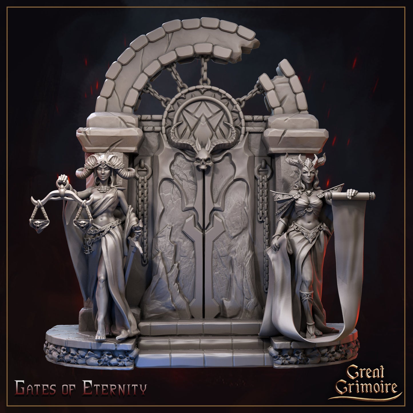 Gates of Eternity from "Burning Chaos" by Great Grimoire Miniatures