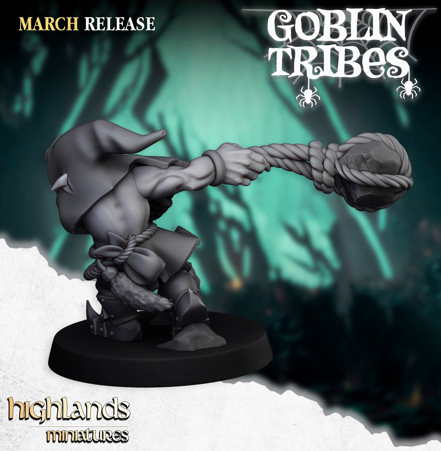 Swamp Goblin Stone Throwers by Highland Miniatures