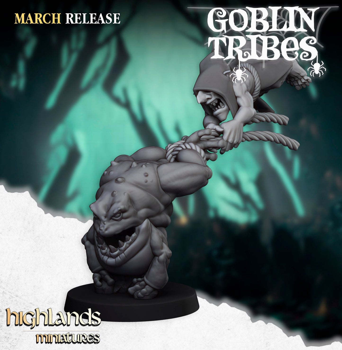 Swamp Goblin Herders by Highland Miniatures