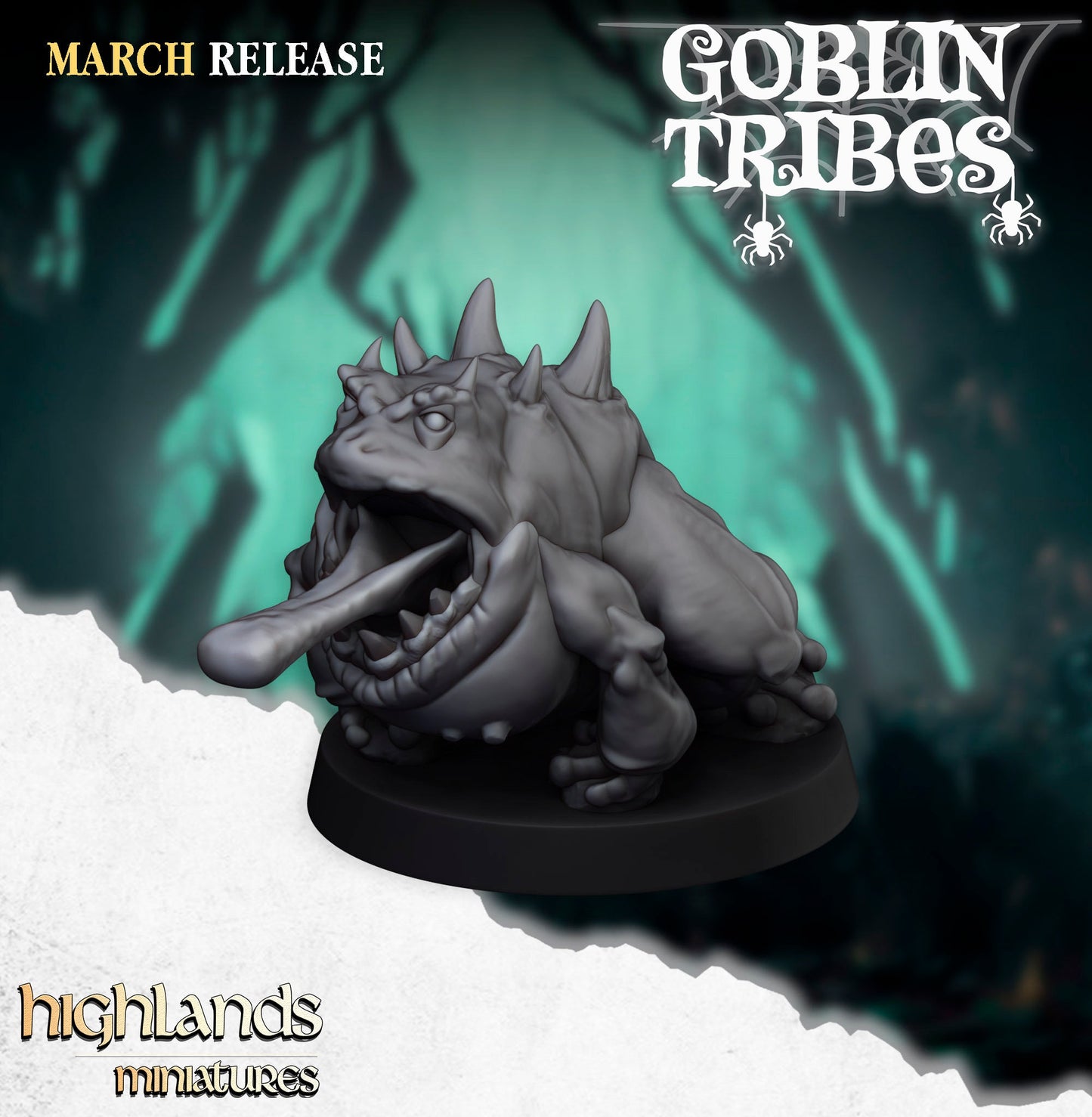 Swamp Goblin Herders by Highland Miniatures