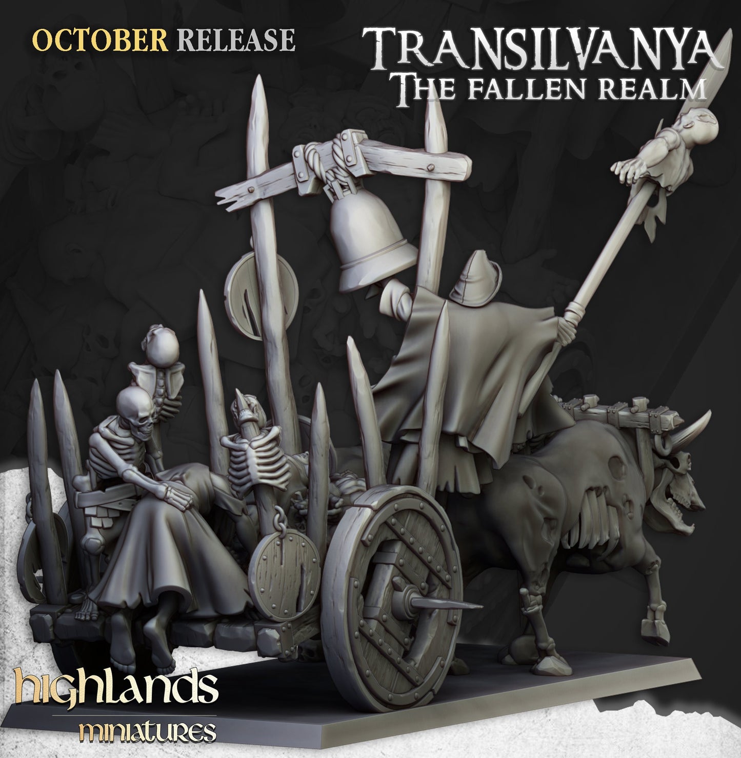 Corpse Cart from Transilvanya by Highland Miniatures