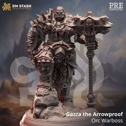 Gazza the Arrowproof from "Orcish Incursion" by DM Stash Miniatures