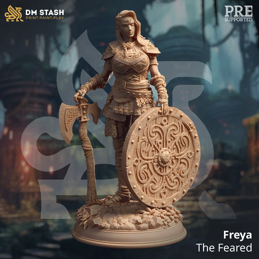 Freja the Feared from "Lost and Found" by DM Stash Miniatures