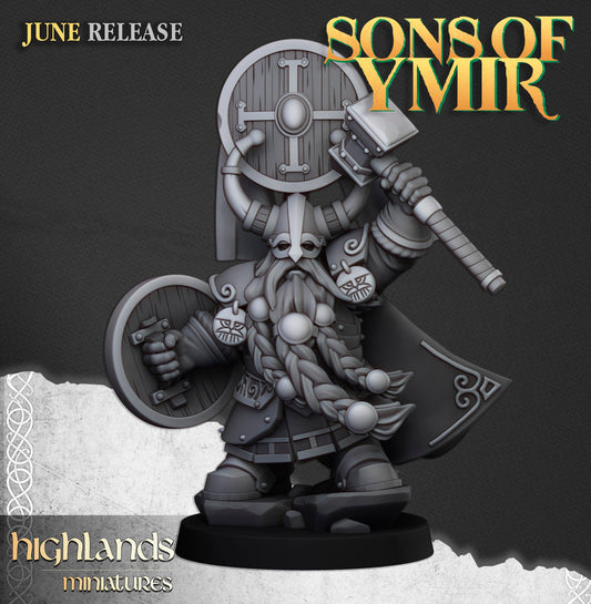 Dwarf Prince Hero from Highland Miniatures