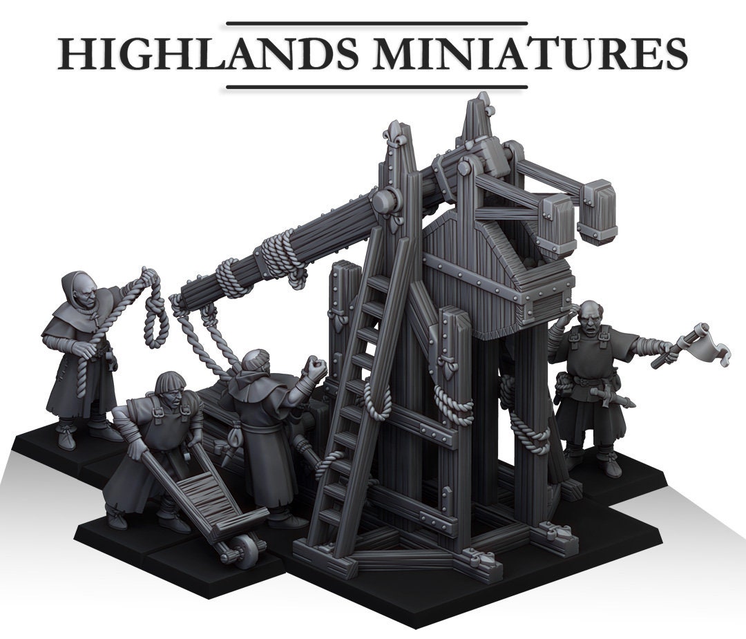 Trebuchet of Gallia  by Highland Miniatures