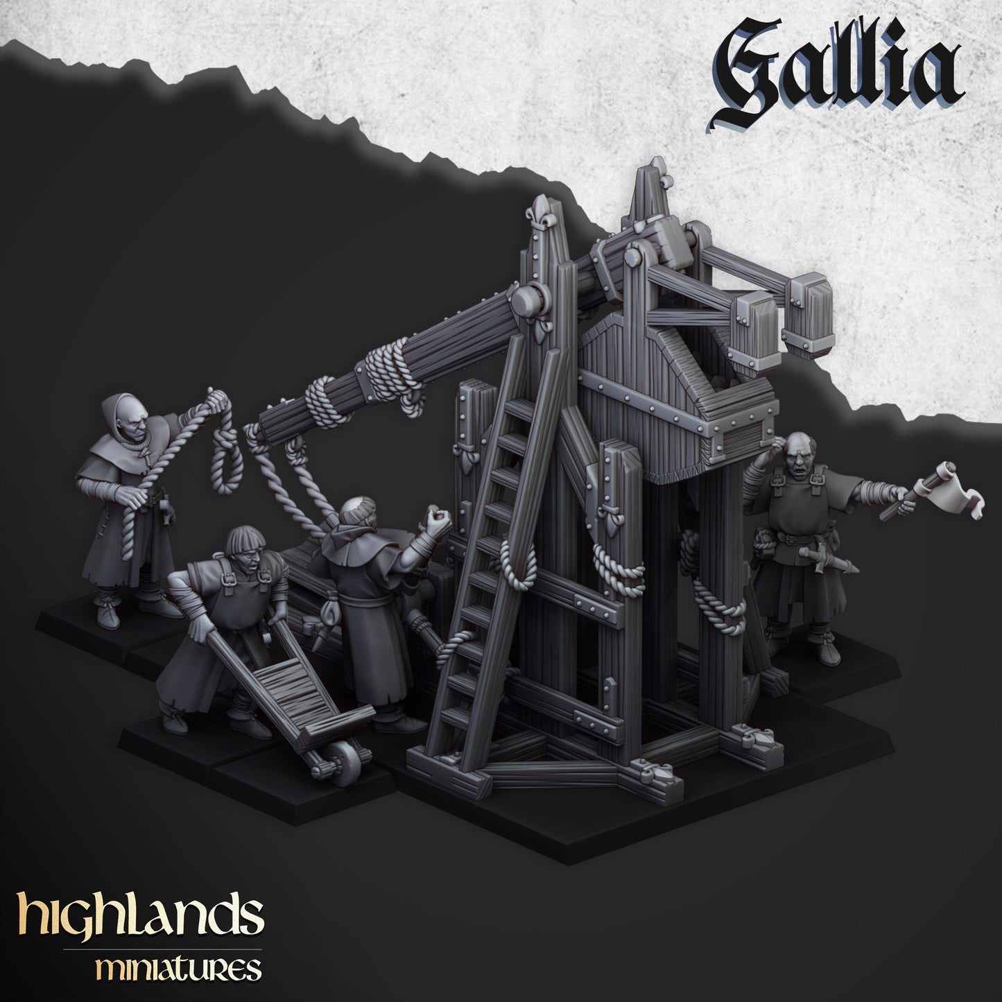 Trebuchet of Gallia  by Highland Miniatures