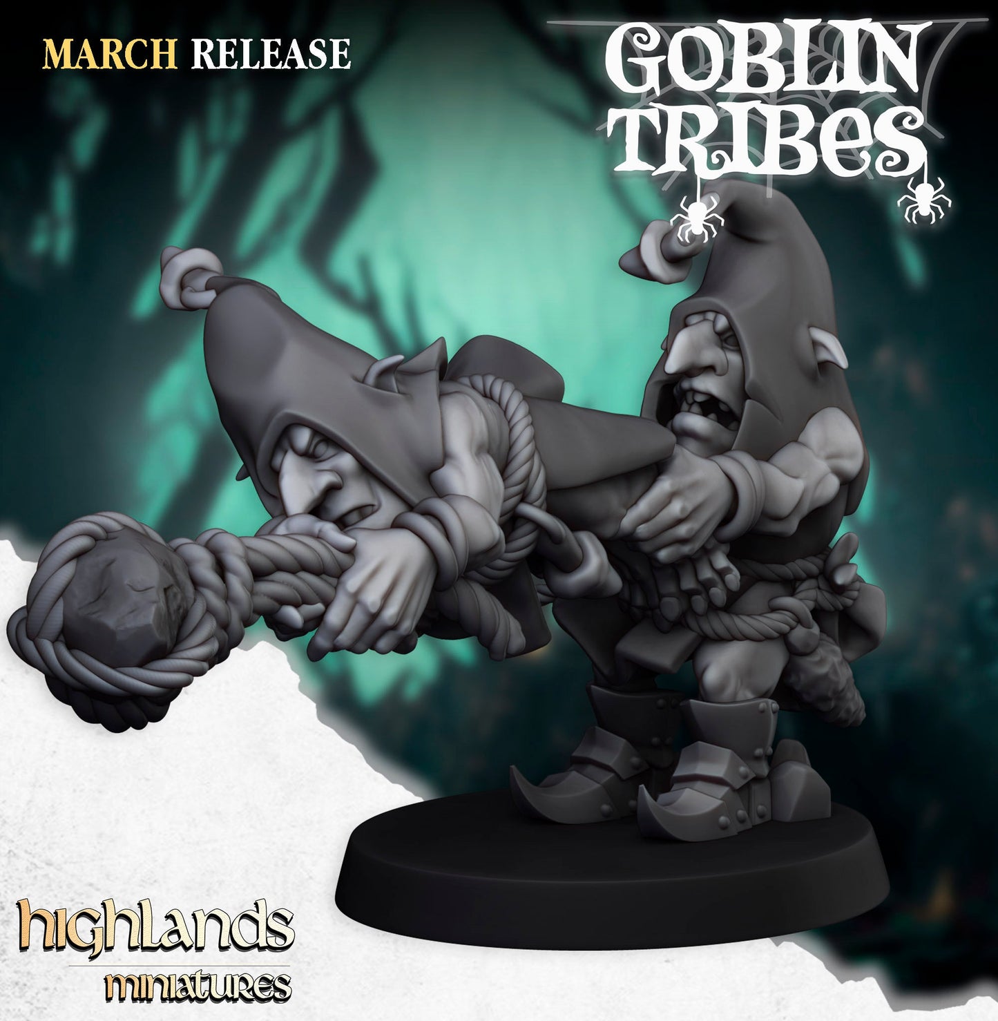 Swamp Goblin Stone Throwers by Highland Miniatures