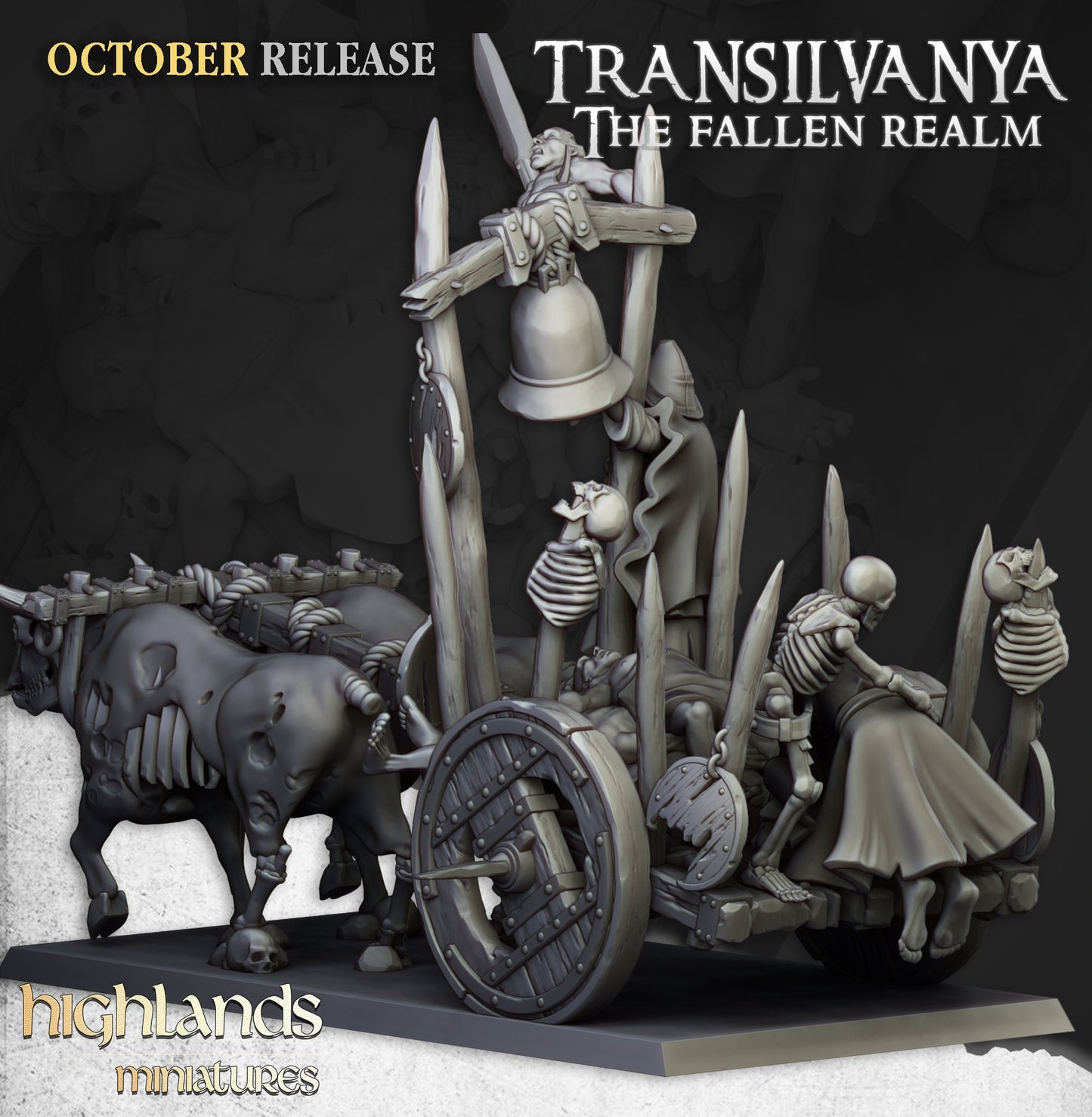 Corpse Cart from Transilvanya by Highland Miniatures